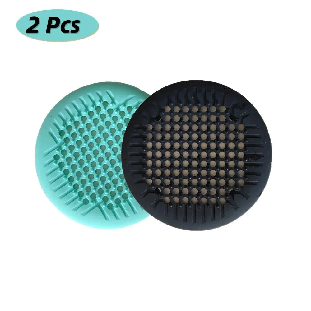 Suction-Cup Drain Filter: Anti-Clog Hair Catcher for Bathroom, Kitchen and Sink Drains