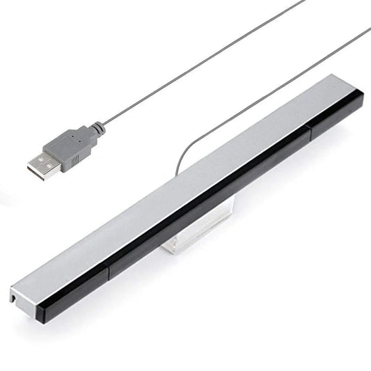 High-Precision Wired Sensor Bar: Infrared Receiver for Wii & Wii U Controllers