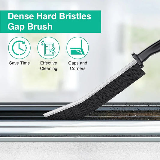Precision Gap Cleaning Brush: Durable Bristle Tool for Tiles, Grout and Hard-to-Reach Corners