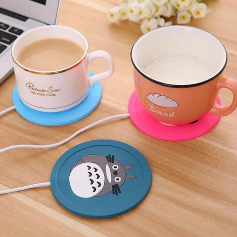 Delightful USB Drink Heater Tray – Fun Silicone Pad for Hot Beverages