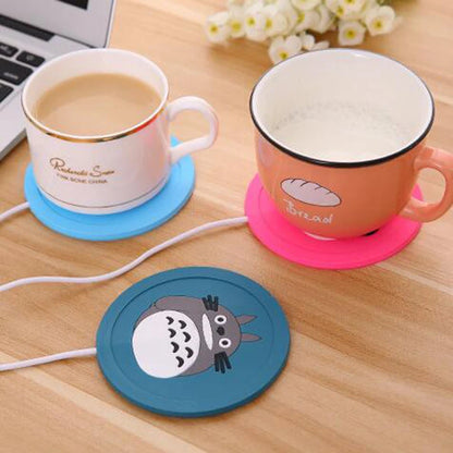 Delightful USB Drink Heater Tray – Fun Silicone Pad for Hot Beverages