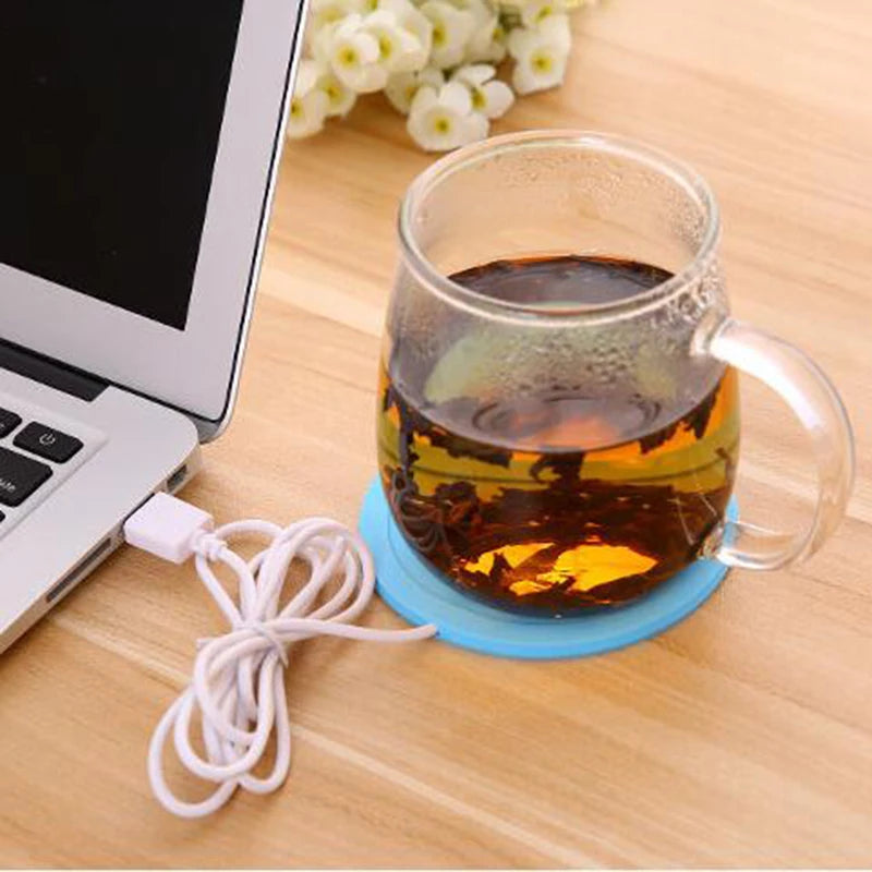 Delightful USB Drink Heater Tray – Fun Silicone Pad for Hot Beverages