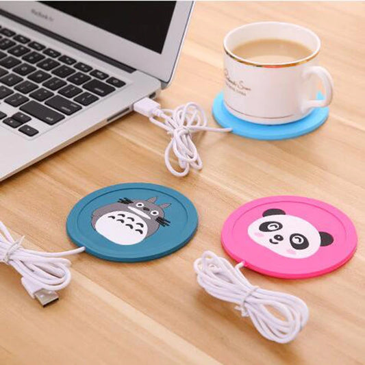 Delightful USB Drink Heater Tray – Fun Silicone Pad for Hot Beverages