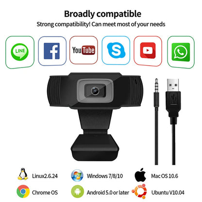 UTHAI D01 Plug-and-Play USB Camera: 1080P/720P/480P Live Streaming & Teaching