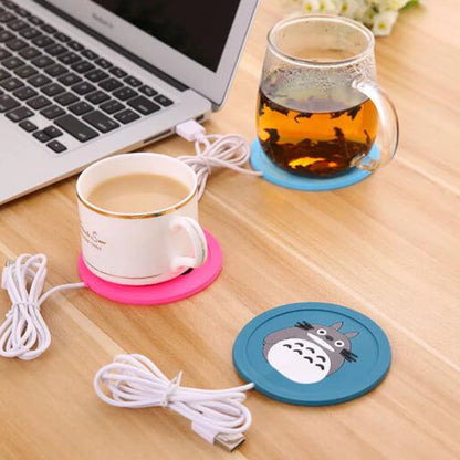 Delightful USB Drink Heater Tray – Fun Silicone Pad for Hot Beverages