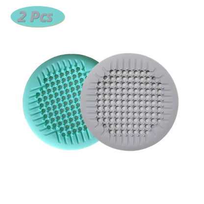 Suction-Cup Drain Filter: Anti-Clog Hair Catcher for Bathroom, Kitchen and Sink Drains