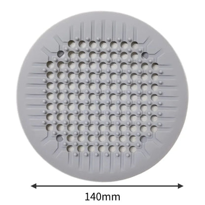 Suction-Cup Drain Filter: Anti-Clog Hair Catcher for Bathroom, Kitchen and Sink Drains