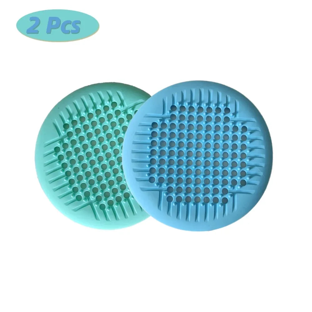 Suction-Cup Drain Filter: Anti-Clog Hair Catcher for Bathroom, Kitchen and Sink Drains