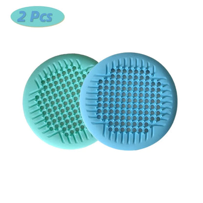 Suction-Cup Drain Filter: Anti-Clog Hair Catcher for Bathroom, Kitchen and Sink Drains