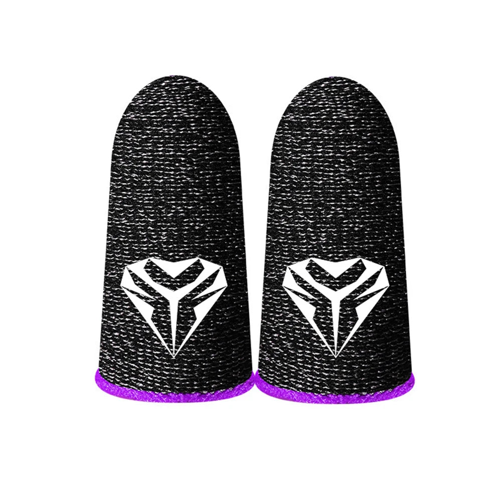 Mobile Game Finger Cots: 1 Pair Luminous, Anti-Skid Gaming Thumb Covers