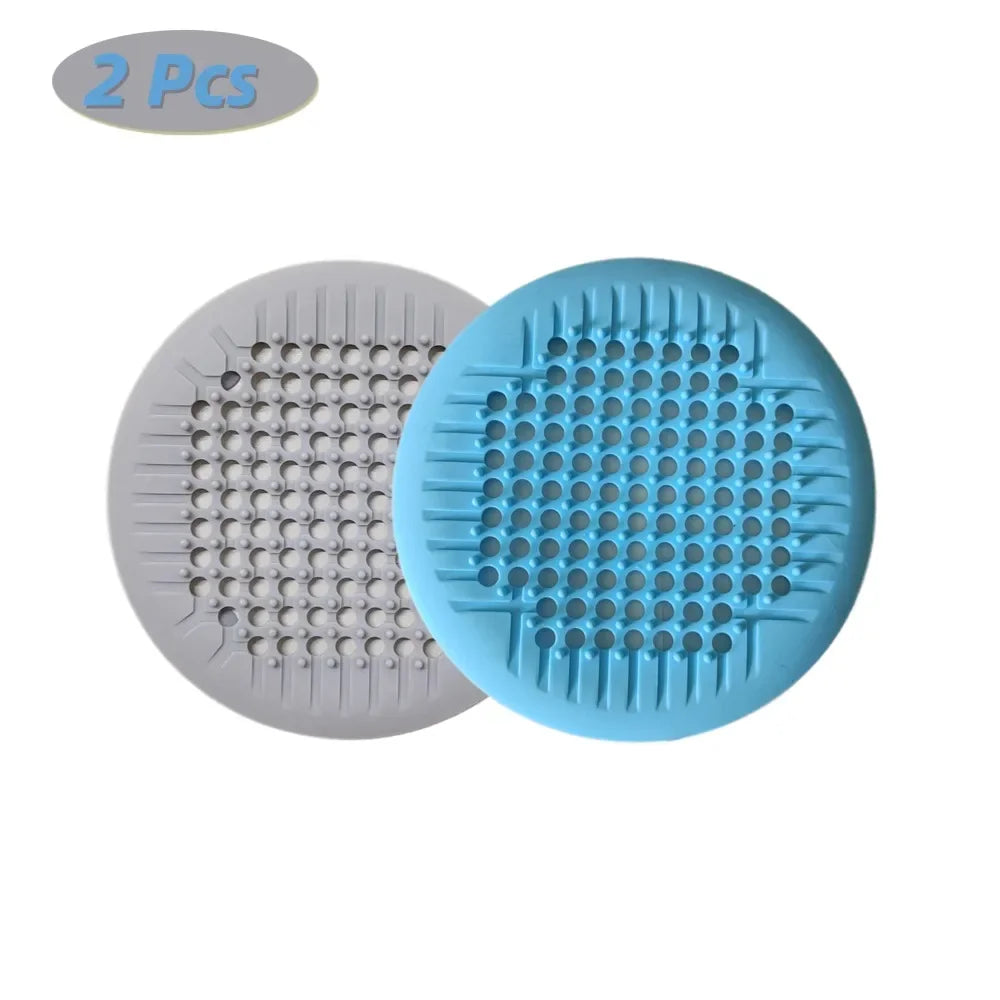 Suction-Cup Drain Filter: Anti-Clog Hair Catcher for Bathroom, Kitchen and Sink Drains