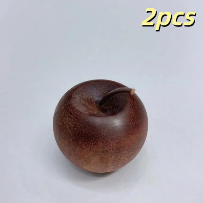 Apple-Shaped Wooden Fragrance Diffusers: Charming Aromatherapy Gift Set