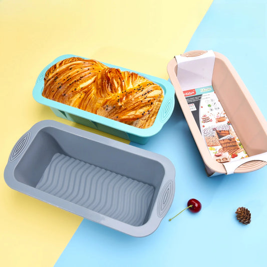3D Silicone Loaf Pan: Non-Stick Rectangular Baking Mould for Perfect Homemade Bread