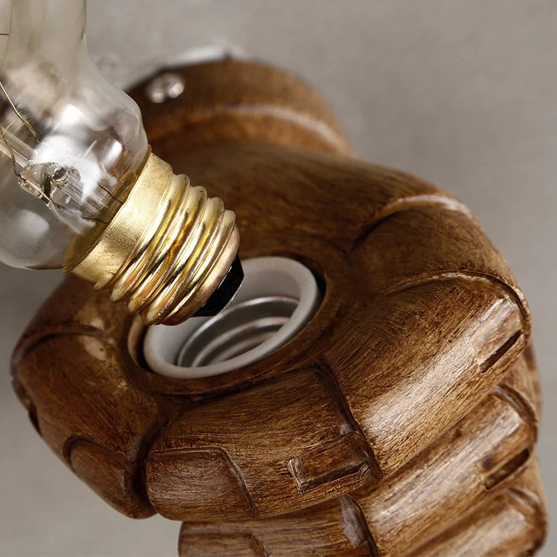 NordicStrike Resin Lamp