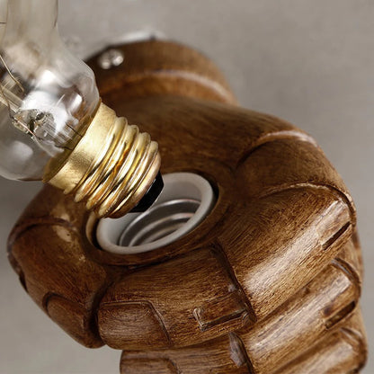 NordicStrike Resin Lamp