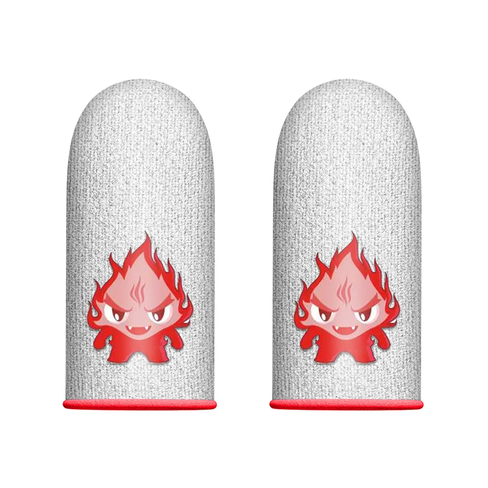 Mobile Game Finger Cots: 1 Pair Luminous, Anti-Skid Gaming Thumb Covers