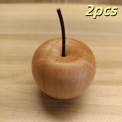 Apple-Shaped Wooden Fragrance Diffusers: Charming Aromatherapy Gift Set