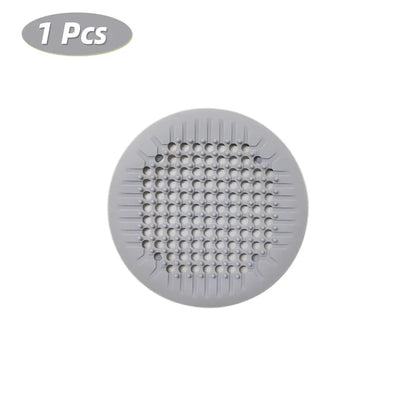 Suction-Cup Drain Filter: Anti-Clog Hair Catcher for Bathroom, Kitchen and Sink Drains