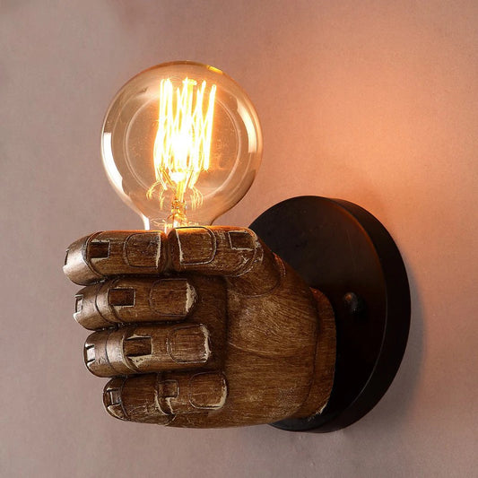 NordicStrike Resin Lamp