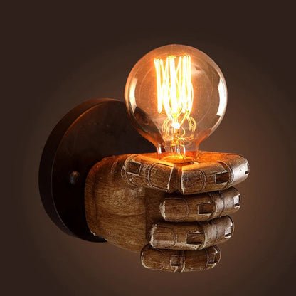 NordicStrike Resin Lamp