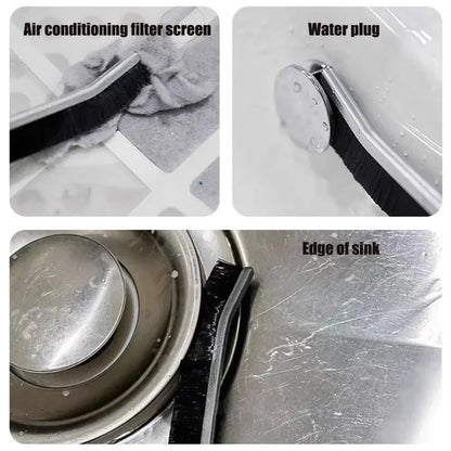 Precision Gap Cleaning Brush: Durable Bristle Tool for Tiles, Grout and Hard-to-Reach Corners