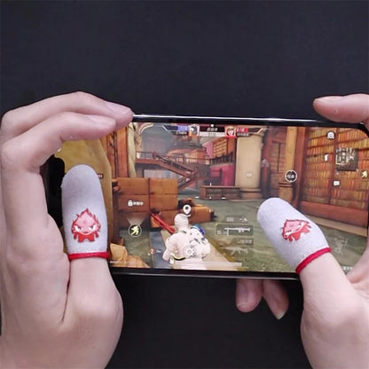 Mobile Game Finger Cots: 1 Pair Luminous, Anti-Skid Gaming Thumb Covers