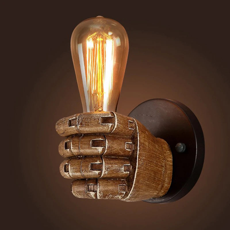 NordicStrike Resin Lamp