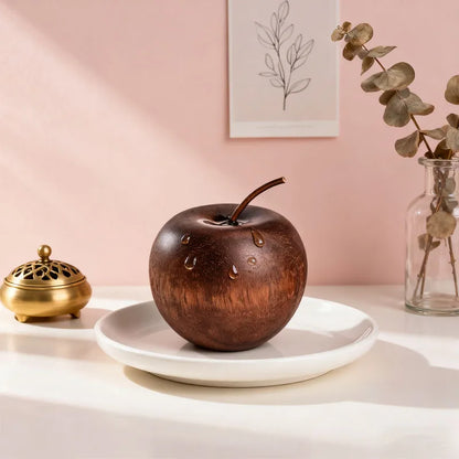 Apple-Shaped Wooden Fragrance Diffusers: Charming Aromatherapy Gift Set