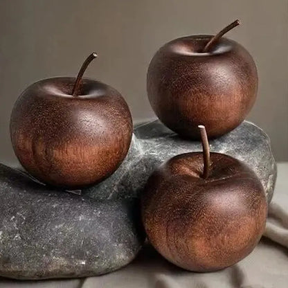 Apple-Shaped Wooden Fragrance Diffusers: Charming Aromatherapy Gift Set